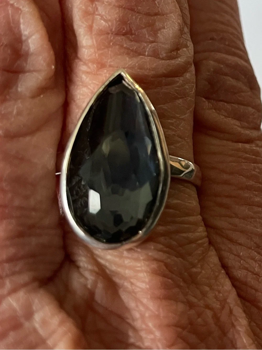 Ippolita Sterling Silver Hematite Rock Candy Ring - size 7 - Picture 4 of 10